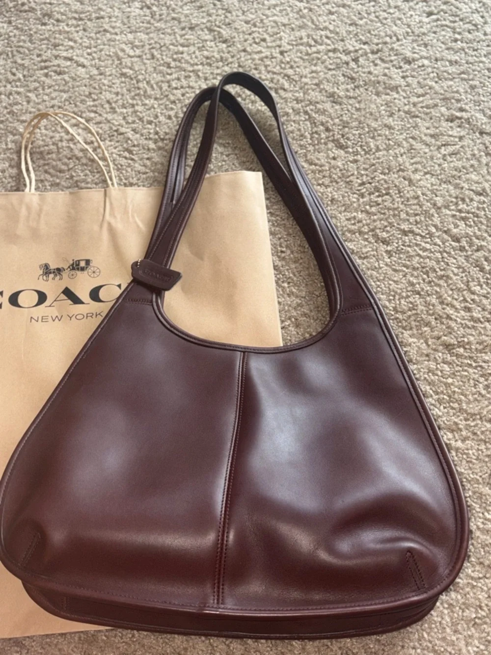 Rare Vintage Coach Ergo Shopper Purse #9035 - Picture 8 of 8